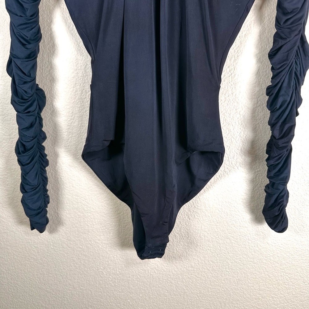 Jonathan Simkhai Black Long sleeve Bodysuit - Picture 6 of 7
